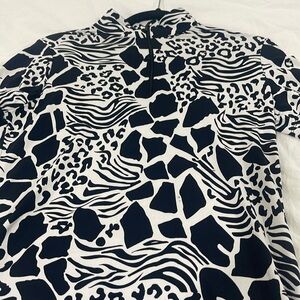 GOLF Pickleball athletic top shirt front zip IBKUL